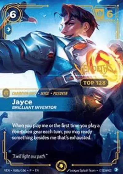 Jayce Brilliant Inventor - VEN-068a-p - Promotional Cards - Riftbound card